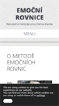 Mobile Screenshot of emocni-rovnice.com
